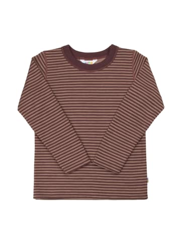 Joha Langarmshirt aus Merinowolle in rose