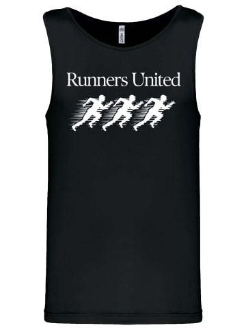 F4NT4STIC Tanktop Sports Runners United Tanktop in schwarz