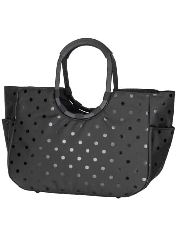 Reisenthel Einkaufstasche Loopshopper L in Glossy Dots Black