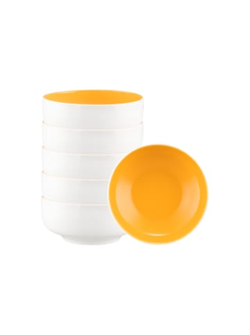Seltmann Weiden 6er Set Müslischalen Sento Home Pure Colors in ø 15,4 cm in Mango Orange