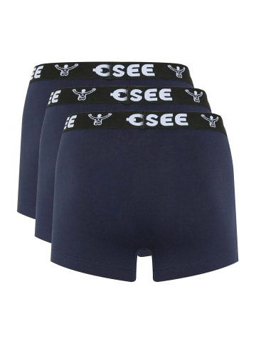 Chiemsee Boxershorts Boxer Trunks 3P in Navy