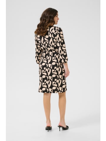 Kaffe Kleid KAkatrine Regular fit in Black Contrast Blocks