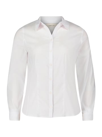 CARTOON Langarm-Bluse tailliert in Weiß