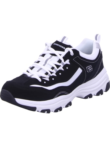 Skechers Schnürhalbschuh in schwarz