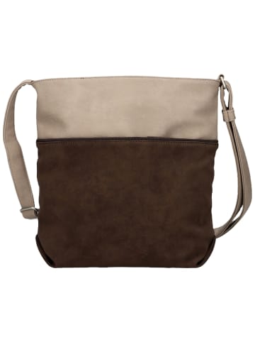 Zwei Beuteltasche Jana J10 in Nubuk-Espresso