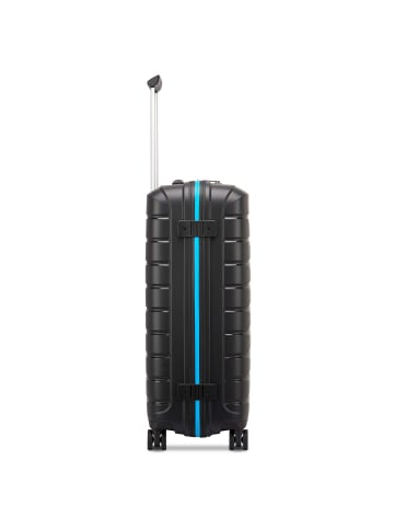 Roncato B-Flying Neon - 4-Rollen-Trolley M 68 cm (nero) in nero