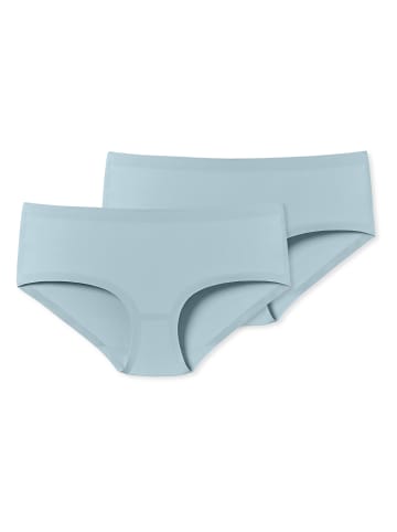 Schiesser Panty Invisible Cotton in bluebird