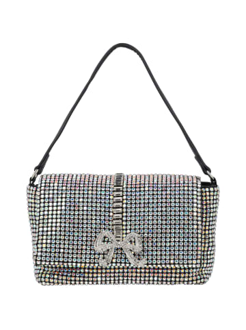 myMo Women Flap Bag in White Multicolor