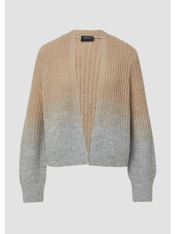 s.Oliver Strickjacke in 94X5_grau meliert