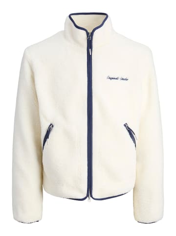 Jack & Jones Teddyfell Jacke in Ocean Cavern