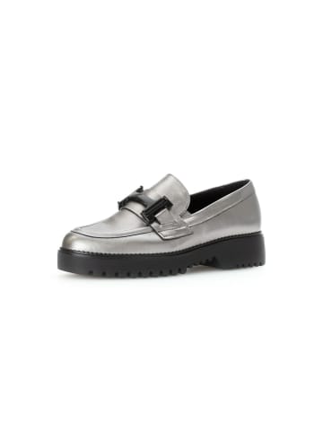Gabor Sportliche Slipper für Damen in silber