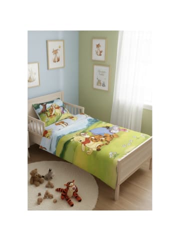 Disney Bettwäschebezug Winnie 100x135+40x60 in multicolor
