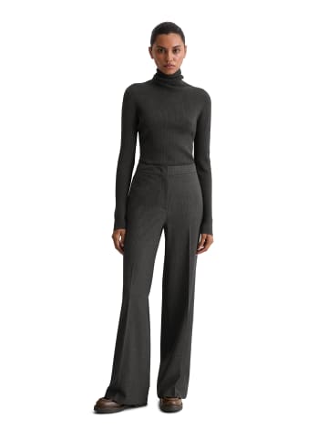 Marc O'Polo Long Leg Culotte ankle length in multi/night grey melange