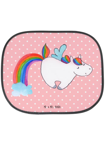 Mr. & Mrs. Panda Sonnenblende Auto Einhorn Fliegendes Pferd ohne... in Rot Pastell