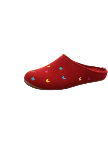 HAFLINGER Hausschuh in rot