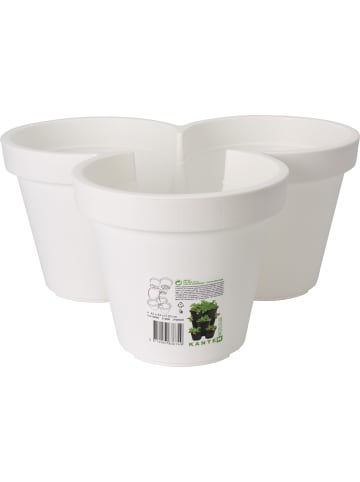 Home&Styling Collection Pflanztopf in weiß