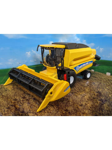 Bburago New Holland Mähdrescher TC5.90 für Getreide in gelb