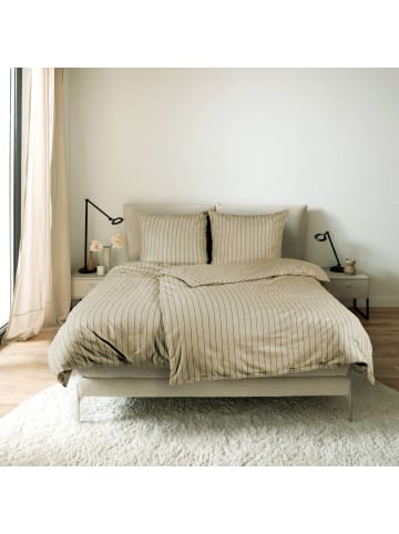 Schöner Wohnen Kollektion Winter Bettwäsche SOFT STRIPE in Beige