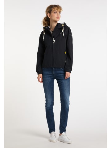 Schmuddelwedda Damen Regenjacke in Schwarz