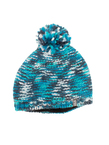 Jack Wolfskin Accessoires Kaleidoscope Knit Cap beanie in Blau