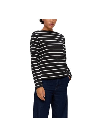 S.OLIVER RED LABEL Sweatshirt in Schwarz