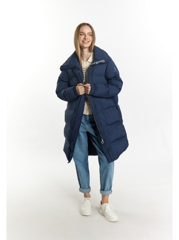 DreiMaster Maritim Damen Wintermantel Mit Wattierung in Marine