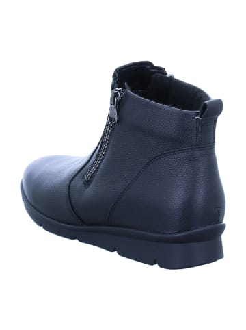 WALDLÄUFER Komfort Stiefeletten in Schwarz