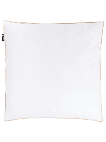 Beliani Kissen ETNA in Weiß - (W) 80 x (H) 7 x (L) 80 cm