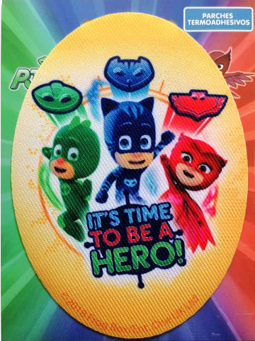 Disney It'S Time To Be A Hero 2Applikation Bügelbild inGelb