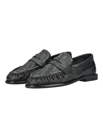 Pavement Slipper ELMIRA CROCO Schwarz/Schwarz