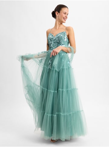 Unique Abendkleid in mint - 0001