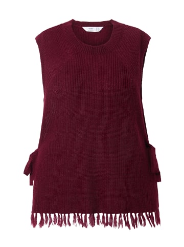 Angel of Style Pullunder in dunkel weinrot