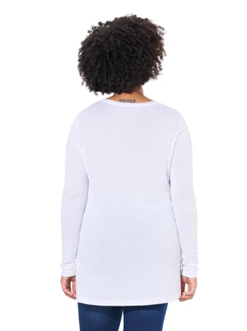 Angel of Style Langarmshirt in schneeweiß