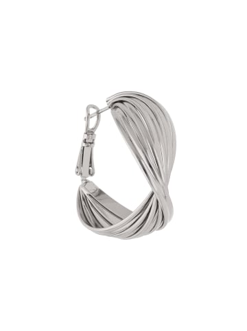 IZIA Women Hoop Earrings in Silver