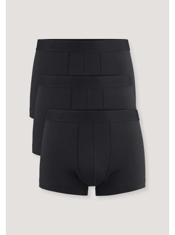 Hessnatur Pants Regular Cut 3er-Pack in schwarz