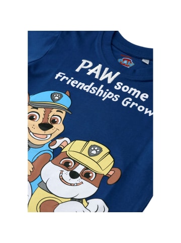 Paw Patrol T-shirts Chase & Friends in blau