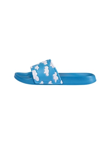 Happy Socks Badeschuhe Cloudy Slider in light blue