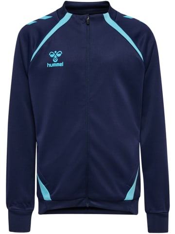 Hummel Reißverschluss Jacke Hmllead Kinder in MARINE/BLUE FISH