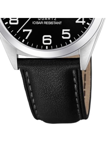 Festina Analog-Armbanduhr Festina Klassik schwarz groß (ca. 40mm)
