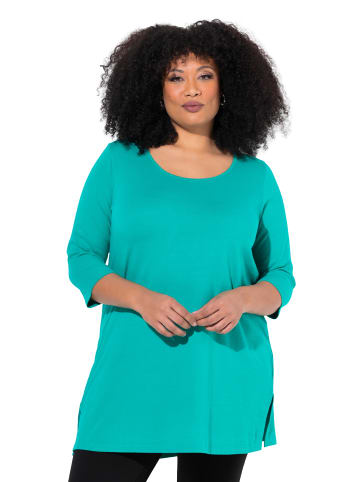 Ulla Popken Longshirt in dunkles mint