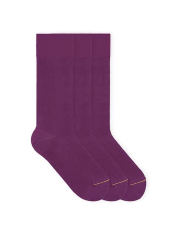 von Jungfeld Classic Socken Colour in Magenta