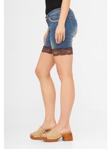 TOOCHE Shorts "Spitze" in blau