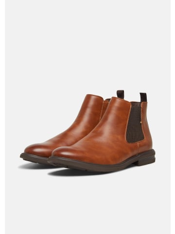 s.Oliver Chelsea boots in 8755_braun