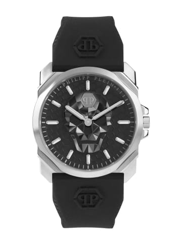 Philipp Plein Philipp Plein Herrenuhr The $kull King in schwarz