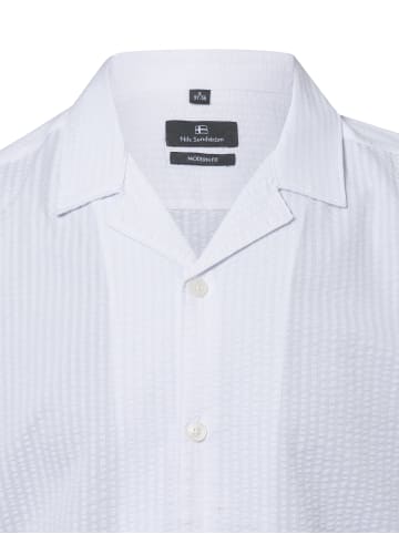 Nils Sundström Freizeithemd in weiß