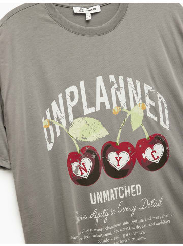 KOTON TSHIRT SS in Grau