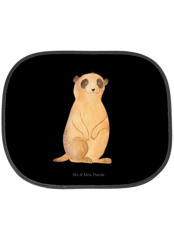 Mr. & Mrs. Panda Scheibenschutz Auto Erdmännchen ohne Spruch in Schwarz