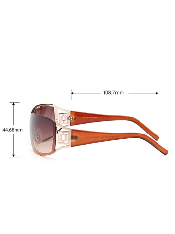 BEZLIT Damen Sonnenbrille in Dunkel Braun