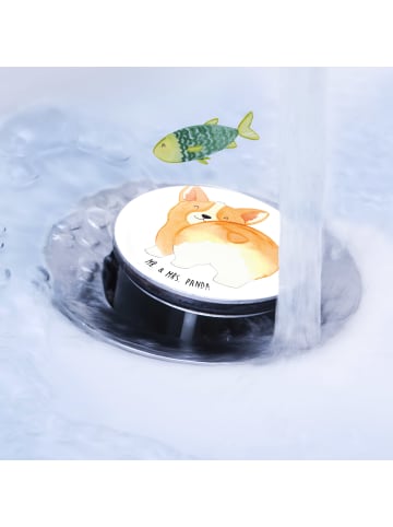 Mr. & Mrs. Panda Stöpsel Corgi Po ohne Spruch in Weiß