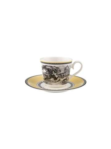 Villeroy & Boch Frühstückstasse mit Untertasse Audun Ferme in Bunt 270 ml in bunt